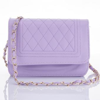 Premium Bag กระเป๋าแฟชั่น กระเป๋าสะพายข้าง รุ่น PB-002 (สีม่วง) Premium Bag กระเป๋าแฟชั่น กระเป๋าสะพายข้าง รุ่น PB-002 (สีม่วง)