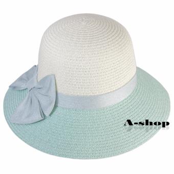 A-shop หมวกสาน หมวกแฟชั่น ผู้หญิง Hat0120-08 A-shop หมวกสาน หมวกแฟชั่น ผู้หญิง Hat0120-08