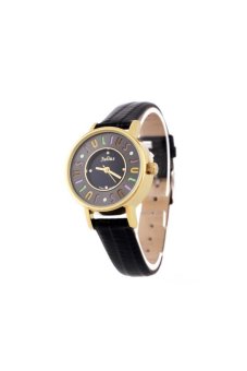 ประเทศไทย Julius นาฬิกาสำหรับผู้หญิง รุ่น JA-619 สายหนัง - สีดำ