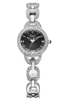 ซื้อ/ขาย Kimio นาฬิกาข้อมือผู้หญิง สายสแตนเลส รุ่น KW6019 - Silver/Black