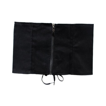 LALANG Womens Laced Up Corset Elastic Fashion Wide Belt L (Black) -intl LALANG Womens Laced Up Corset Elastic Fashion Wide Belt L (Black) -intl