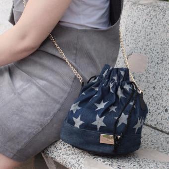 ประกาศขาย Louis Montini (Bags from the Star) กระเป๋าผ้ายีนส์ ผู้หญิงทรงกระปุ๊กลุ๊ก กระเป๋าะพายข้าง แฟชั่น WB04-03 - กรมท่า รีวิว Louis Montini (Bags from the Star) กระเป๋าผ้ายีนส์ ผู้หญิงทรงกระปุ๊กลุ๊ก กระเป๋าะพายข้าง แฟชั่น WB04-03 - กรมท่า