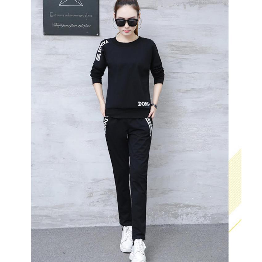 ดูภาพ M fashion เซตคู่ ชุดเสื้อแขนยาว+กางเกงขายาว (สีดำ) รุ่น 202 เพิ่มเติม M fashion เซตคู่ ชุดเสื้อแขนยาว+กางเกงขายาว (สีดำ) รุ่น 202