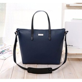 Mango TSAR OL Multi Function 3 Way PU Leather Bag กระเป๋าหนัง - Blue สีน้ำเงิน July 2018 - 4 Mango TSAR OL Multi Function 3 Way PU Leather Bag กระเป๋าหนัง - Blue สีน้ำเงิน - 4