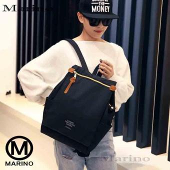 Marino กระเป๋า กระเป๋าเป้ กระเป๋าสะพายหลังสีดำ