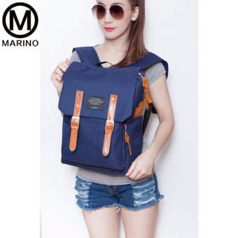 Marino กระเป๋า กระเป๋าเป้ กระเป๋าสะพายหลังสีดำ