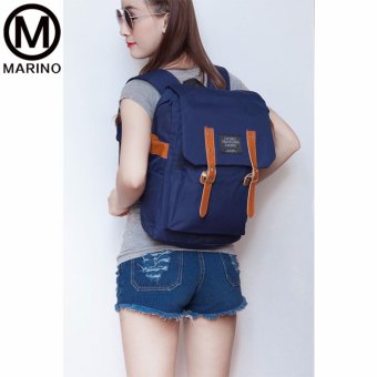 Marino กระเป๋า กระเป๋าเป้ กระเป๋าสะพายหลังสีดำ