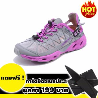 ประเทศไทย รองเท้าลุยน้ำ Merrto 7275 (สีม่วง) แถมฟรี มีดการ์ดอเนกประสงค์ มูลค่า 199 บาท