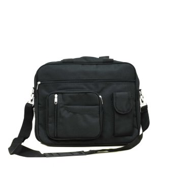 กระเป๋าสะพายใส่เอกสารและโน๊ตบุ๊ค ขยายขนาดได้ ทนทาน รุ่นMSG01 (Black) กระเป๋าสะพายใส่เอกสารและโน๊ตบุ๊ค ขยายขนาดได้ ทนทาน รุ่นMSG01 (Black)