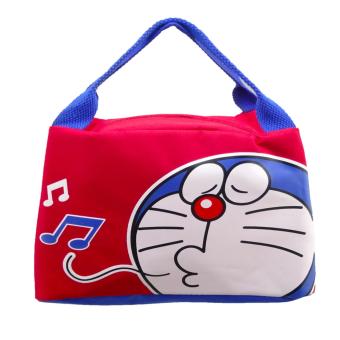 Morning กระเป๋าถือ Doraemon งานลิขสิทธิ์แท้ DRA-002 สีแดง Morning กระเป๋าถือ Doraemon งานลิขสิทธิ์แท้ DRA-002 สีแดง