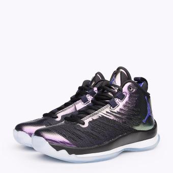 2561 Nike รองเท้าบาส ฟิตเนส ลำลอง รุ่น Jordan SUPERFLY 5 Concord ลิขสิทธิ์แท้ สี *black/white-concord*