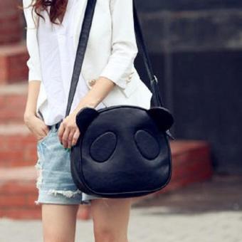 ขายด่วน Open กระเป๋าสะพายข้าง กระเป๋าทรงกลมรูปหมีแพนด้า รุ่น088 (สีดำ) ต้องการขาย Open กระเป๋าสะพายข้าง กระเป๋าทรงกลมรูปหมีแพนด้า รุ่น088 (สีดำ)