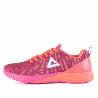 ประเทศไทย PEAK รองเท้า วิ่ง มาราธอน Marathon ระบายอากาศ พีค Running Shoe รุ่น E54012H Rose/Pink