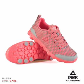 ราคา PEAK รองเท้า วิ่ง มินิ มาราธอน Marathon ระบายอากาศ พีค Running Shoe รุ่น E61918H - Pink
