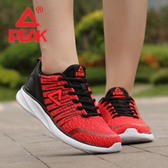 ซื้อ/ขาย PEAK รองเท้า วิ่ง มาราธอน Marathon ระบายอากาศ พีค Running Shoe รุ่น E73378H Red