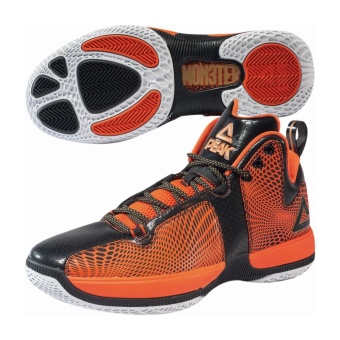 2561 PEAK รองเท้า บาสเกตบอล เอ็นบีเอ NBA Basketball shoes Monster V พีค รุ่น E71031A - Black/Orange