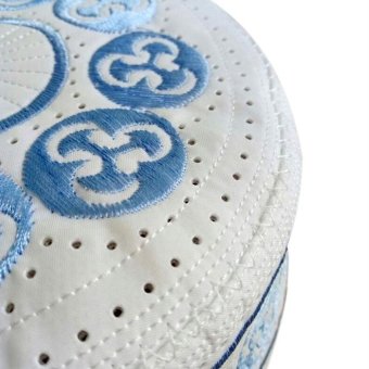 PETREL Traditional Round Flower Patterns Breathable Cotton MuslimMena??s Hat PETREL Traditional Round Flower Patterns Breathable Cotton MuslimMena??s Hat