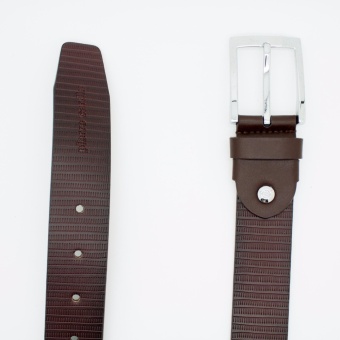 Pierre Cardin หัวพร้อมสายเข็มขัดรุ่น PBJ3-2031 BN (สีน้ำตาล) Pierre Cardin หัวพร้อมสายเข็มขัดรุ่น PBJ3-2031 BN (สีน้ำตาล)