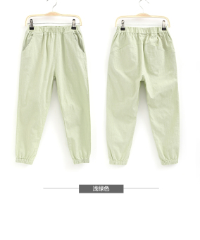ขาย เกาหลีฤดูร้อนยุงกางเกงเด็กกางเกง (สีเขียว)