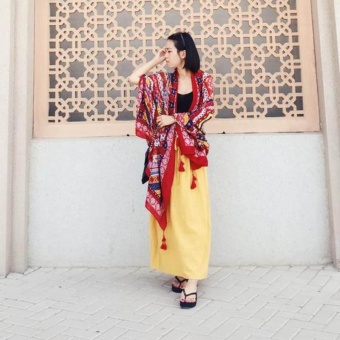 Shawl Dual - Use Towel Beach Towel Beach Sunny Summer Scarf - MazeRed - intl Shawl Dual - Use Towel Beach Towel Beach Sunny Summer Scarf - MazeRed - intl