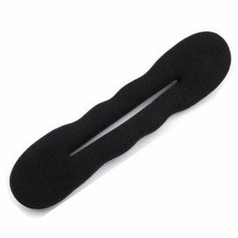 Shop Jung อุปกรณ์เกล้าผม DIY Hair Device Donut Magic Foam Spongeรุ่น 000407- Black Shop Jung อุปกรณ์เกล้าผม DIY Hair Device Donut Magic Foam Spongeรุ่น 000407- Black