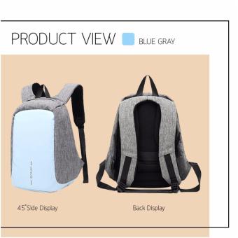 กระเป๋าเป้ กระเป๋าสะพาย ผ้ากันน้ำ Smart Lady Bag (Light Blue) กระเป๋าเป้ กระเป๋าสะพาย ผ้ากันน้ำ Smart Lady Bag (Light Blue)