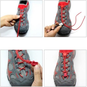 Sogood2u เชือกผูกรองเท้าไม่ต้องผูก Shoestring Lock Laces (สีดำล้วน) June 2018 - 2 Sogood2u เชือกผูกรองเท้าไม่ต้องผูก shoestring lock Laces (สีดำล้วน) - 2