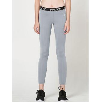 ประเทศไทย UNIZEP กางเกงออกกำลังกาย 7/8 Nicolite Classic Waist รุ่น 6209 สีเทา