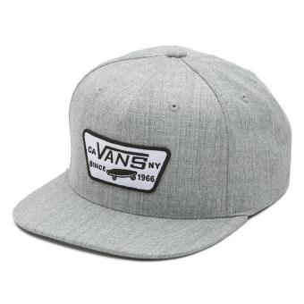 Vans หมวก FULL PATCH SNAPBACK HEATHER GREY Vans หมวก FULL PATCH SNAPBACK HEATHER GREY