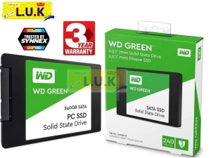 ภาพหน้าปกสินค้า240GB SSD (เอสเอสดี) WD GREEN SATAIII 3D (WDSSD240GB-SATA) - ประกัน 3 ปี Synnex ที่เกี่ยวข้อง