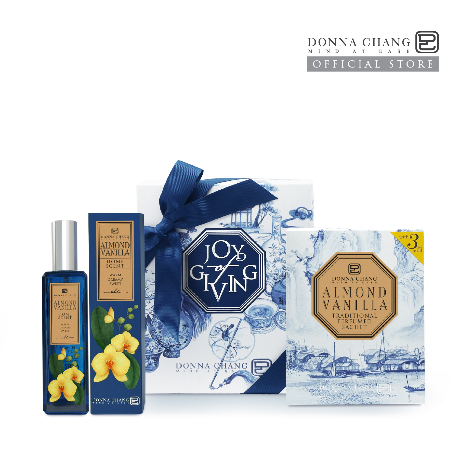 Set A : Almond Vanilla (Home Scent & Perfumed Sachet ) ราคา 1,400 บาท*ส่งฟรี