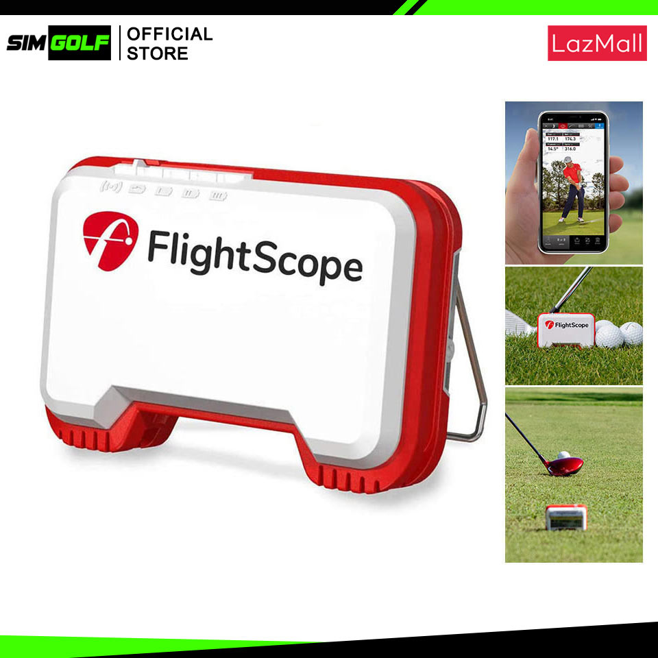 FLIGHTSCOPE MEVO Launch Monitor เครื่องอ่านค่าการตีกอล์ฟ วิเคราะห์วงสวิง | SIM GOLF ราคา 19,900 บาท*ส่งฟรี