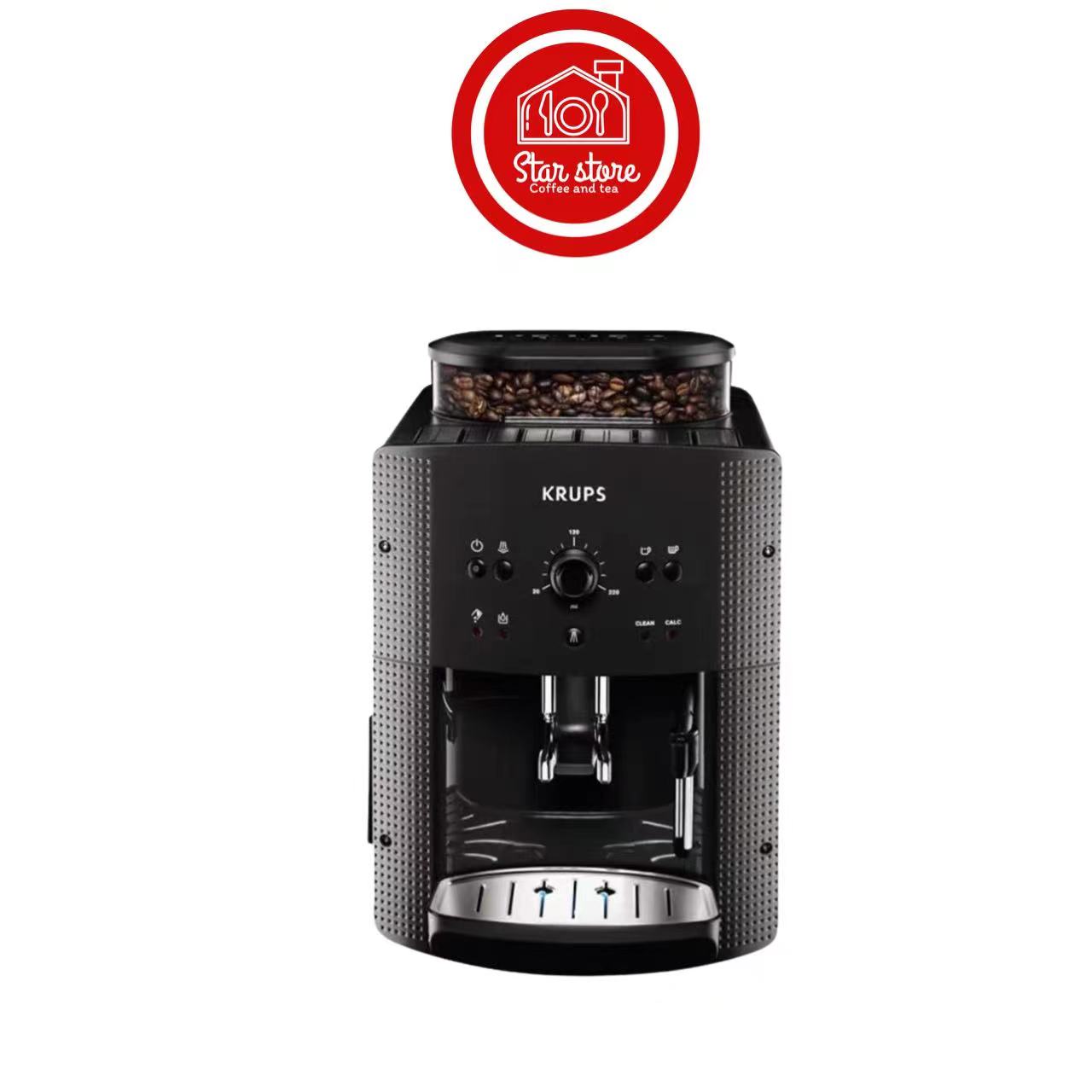 Tefal Krups Automatic Coffee Maker Espresso Model Ea810, Power 1450 Watts, Pressure 15 Bar, Color Silver-Black, Free Delivery Throughout Thailand. ราคา 23,500 บาท*ส่งฟรี