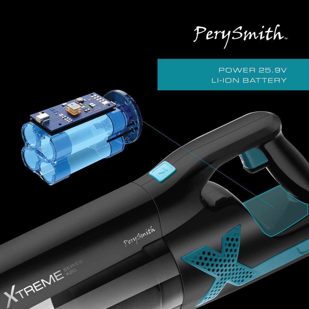 Perysmith Wireless Vacuum Cleaner X20 Pro เครื่องดูดฝุ่นไร้สาย