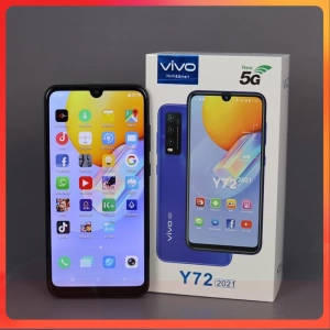 สินค้า VIVO Y72 2021  งานเหมือนแท้ เกรดA โทรศัพท์ราคถูก 6G+128G โทรศัพท์ มือถือราคาถูกๆ 6.5 นิ้ว HD มือถือ สมาร์ทโฟน Android Smartphone.