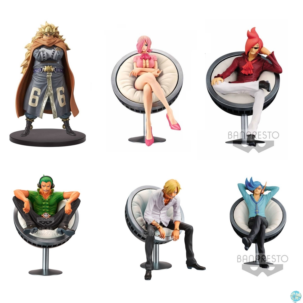 Vinsmoke Family Set ของแท้ JP แมวทอง - Vinsmoke Family Banpresto [โมเดลวันพีช] (6 ตัว) ราคา 20,370 บาท*ส่งฟรี