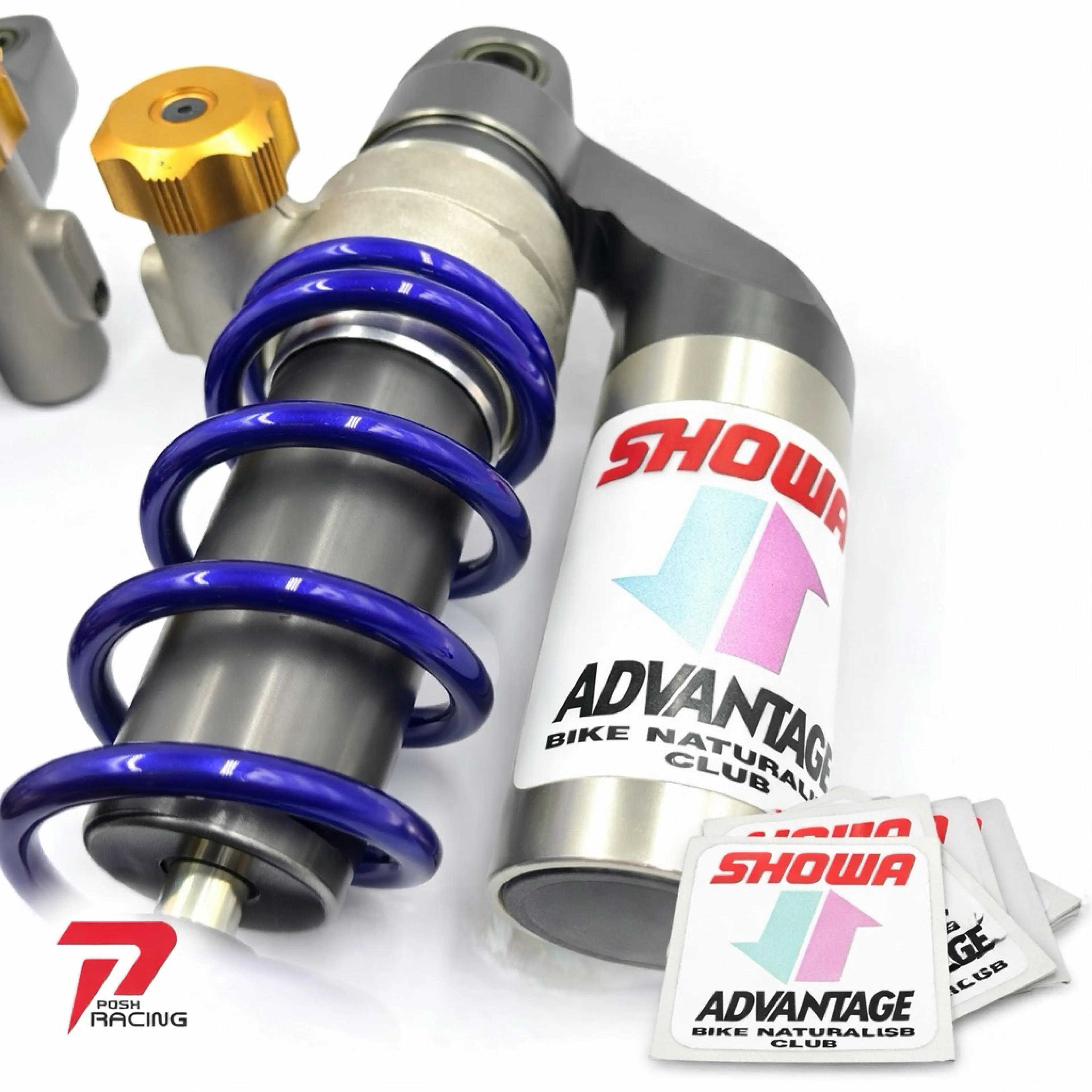 Showa Advantage Shock Stickers, Price Per 1 Pair. - รูปที่ 1