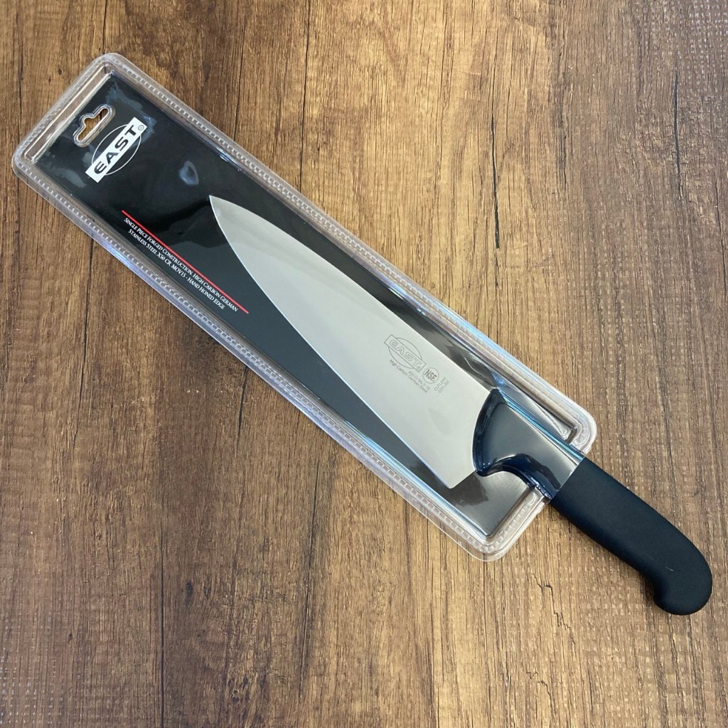 * Shipped from Thailand * chef knife white/black plastic handle kitchen knife 8 and 12 inch East professional cutlery brand ราคา 1,250 บาท*ส่งฟรี