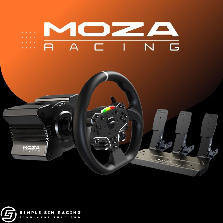 MOZA R5 BUNDLE ( 3 PEDALS ) ราคา 17,980 บาท*ส่งฟรี