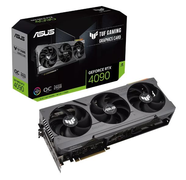 VGA (การ์ดแสดงผล) ASUS TUF GAMING GEFORCE RTX 4090 OC EDITION 24GB GDDR6X ราคา 96,540 บาท*ส่งฟรี