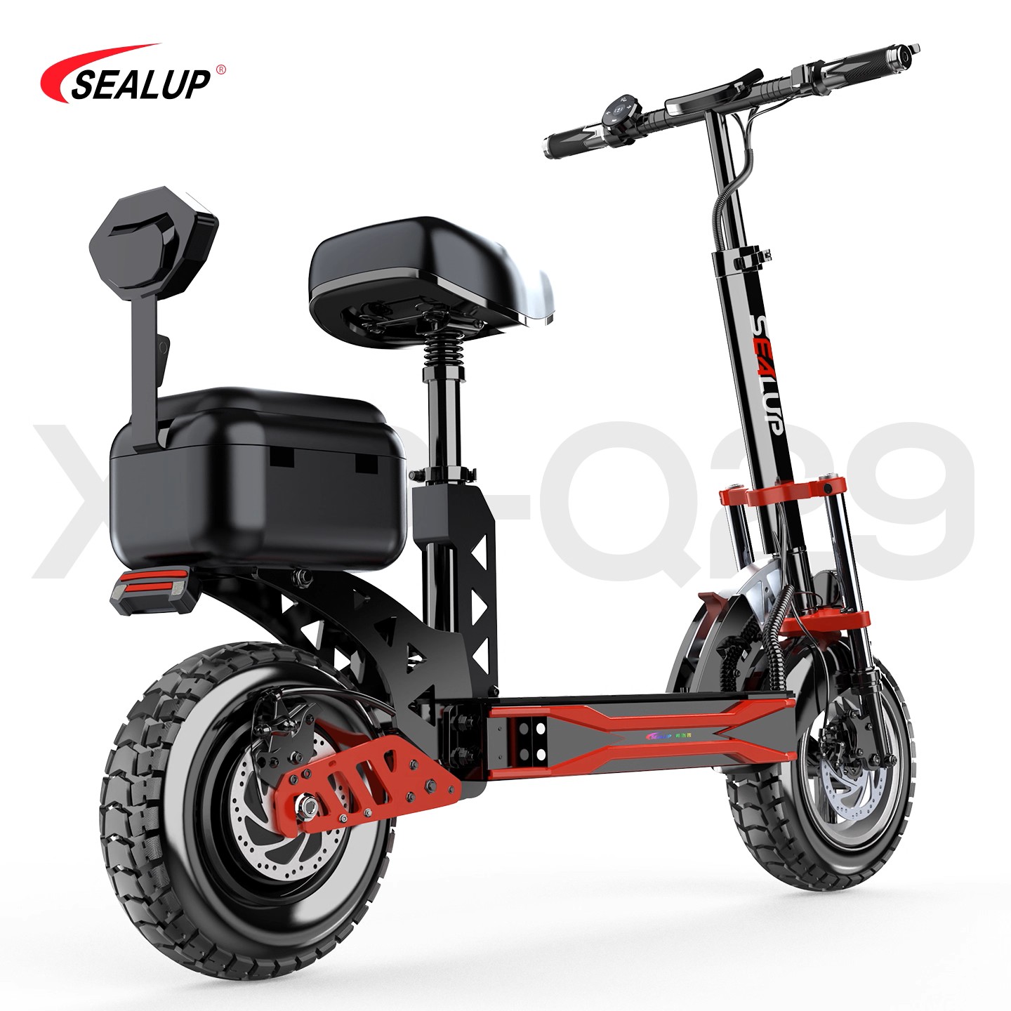 2026 New Sealup Q29 Scooter, Distance 160Km, Speed 55Km/H, Load Capacity 200kg, Motor 1000W, Electric Scooter, Electric Vehicle ราคา 28,250 บาท*ส่งฟรี