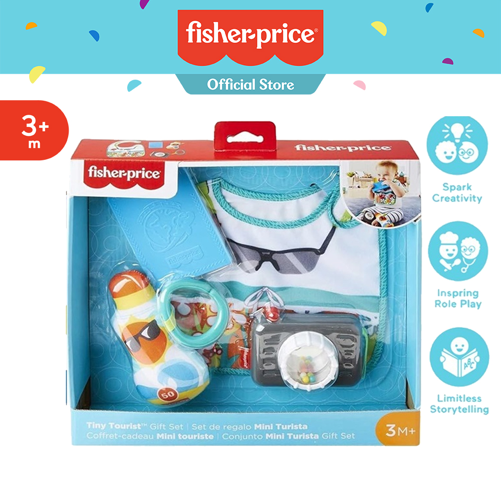 Fisher Price Tiny Tourist Gift Set ฟิชเชอร์ ไพรซ์ ของเล่น กิฟต์เซตนักท่องเที่ยวตัวน้อย รุ่น GKC50 ราคา 976 บาท*ส่งฟรี