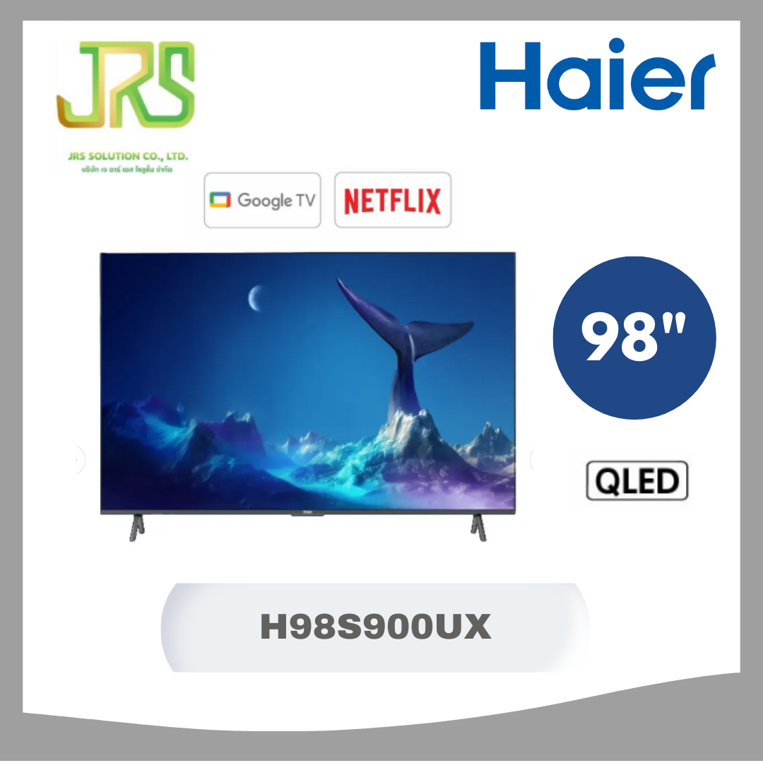 Haier Tv S900Ux Uhd Hqled (98, 4K, Smart, Year 2023) Model H98S900Ux ราคา 65,490 บาท*ส่งฟรี