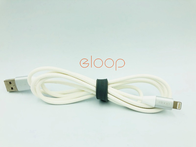 Eloop รุ่น S31,S32,S33 สาย USB Data Cable Lightning / Micro USB และ Type-C หุ้มด้วยวัสดุป้องกันไฟไหม้