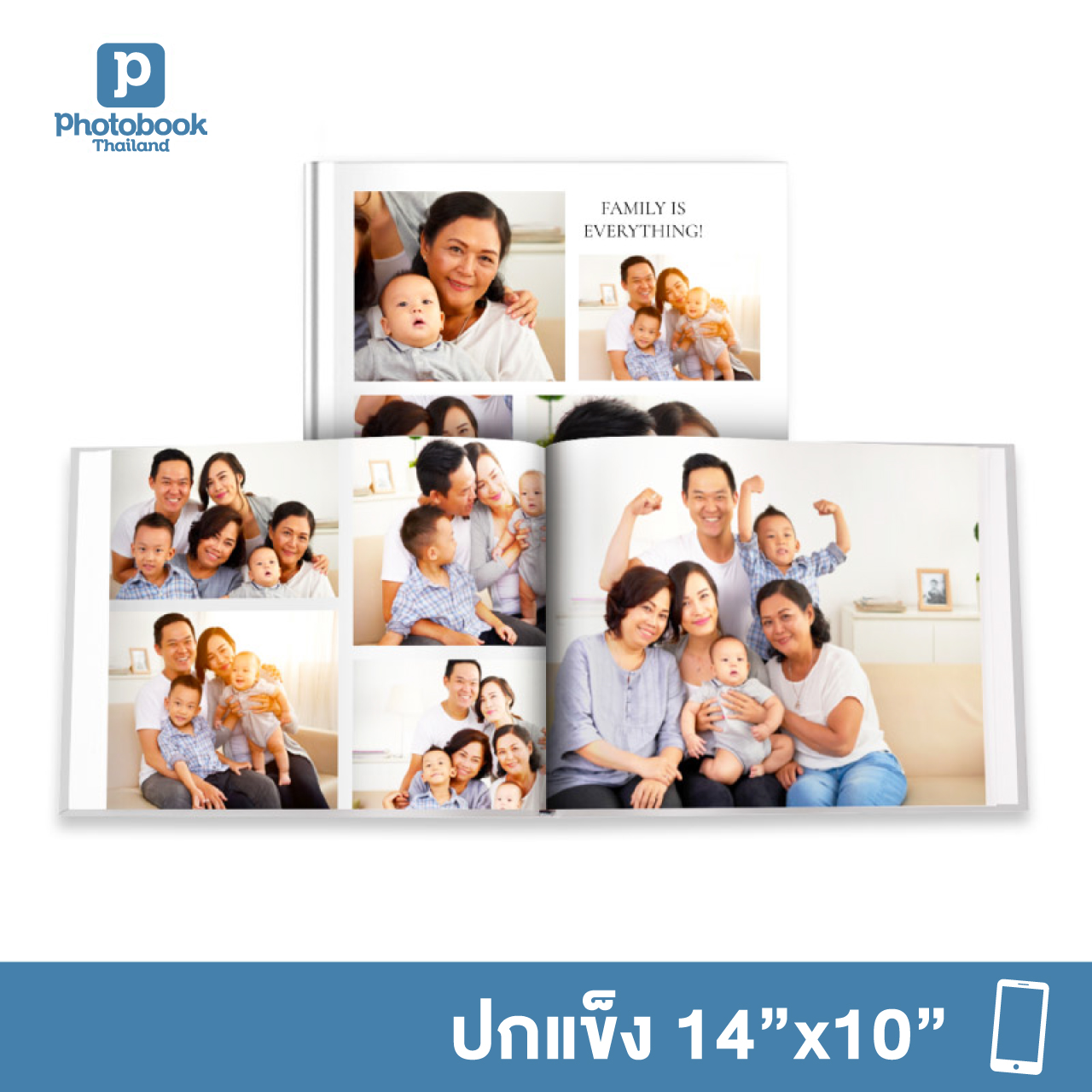 Photobook: Hardcover Photobook 14"x10" (Design via App), 20pgs - Photo Album, Anniversary Gifts ราคา 719 บาท*ส่งฟรี