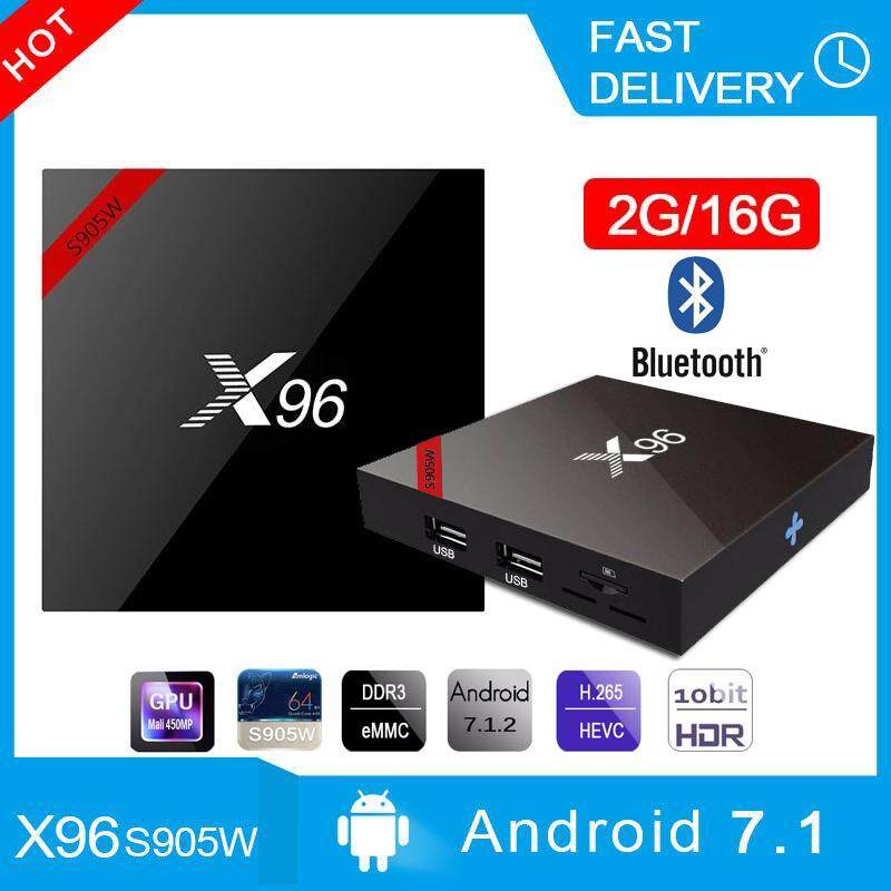 ยี่ห้อนี้ดีไหม  ภูเก็ต X96 W Android Box แรม 2GB ddr3 / พื้นที่เก็บข้อมูล 16GB Android 7.1