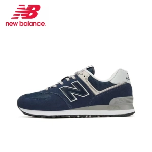 สินค้า New Balance 574 NB Men\'s and Women\'s รองเท้าวิ่ง รองเท้าผ้าใบกีฬา Unisex sneakers ML574EVN Free Shipping