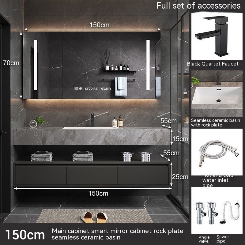 （สินค้าเฉพาะจุด/Bangkok Delivery）ตู้เก็บของในห้องน้ำ กระจกอัจฉริยะในห้องน้ำ ราคา 5,000 บาท*ส่งฟรี