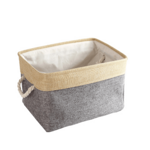 Global House Globalhouse-SAKU ตะกร้าผ้าเหลี่ยม ขนาด 30x40x27 ซม. ZHY020 รับประกันของเเท้! ราคา 215 บาท*ส่งฟรี