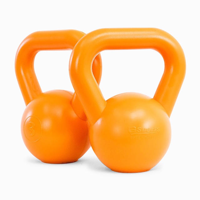 GSPORT ที่ยกน้ำหนัก ทรง Kettlebell 3-6 kg ราคา 199 บาท*ส่งฟรี
